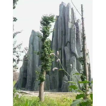 石柱别墅假山,石柱做假山景观公司,做一个假山价格设计制作