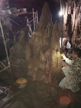 蘭州園林假山景觀假山,蘭州假山假樹制作,人造風(fēng)景石