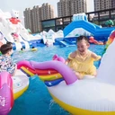 新互動水上樂園夏天戶外水上游玩清涼一夏水上樂園出租出售