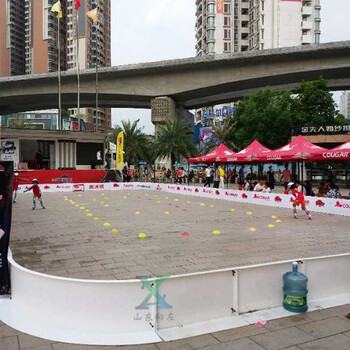 温州旱地冰球协会场地围栏挡板floorball挡板软式曲棍球挡板