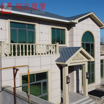 邢臺輕鋼別墅建造廠(chǎng)家造型美觀(guān)輕鋼結構住宅設計施工