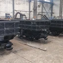 YCC2.5-6側(cè)卸式自動(dòng)卸料礦用車600軌距載5噸曲軌側(cè)卸式礦車