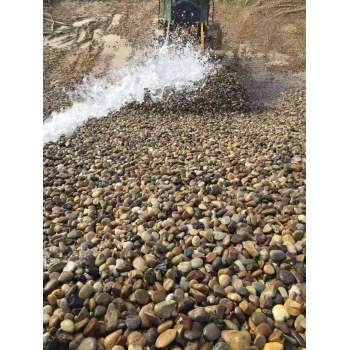 保定容城县水处理鹅卵石滤料生产基地