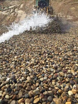 保定容城县水处理鹅卵石滤料生产基地