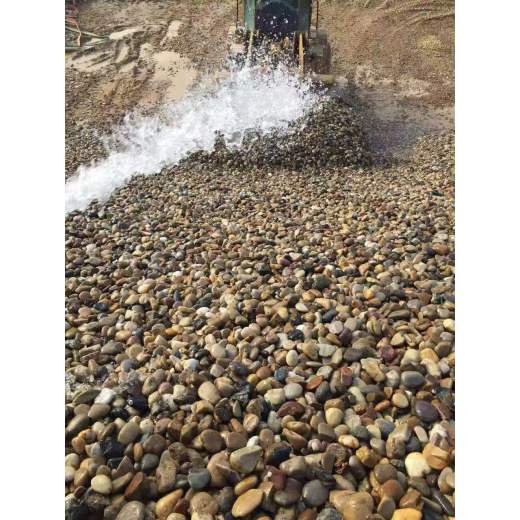 宿迁泗洪县水处理鹅卵石生产基地