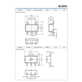 代理上海贝岭BL8536CB3TR36