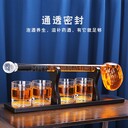 高爾夫造型泡酒器個性工藝玻璃酒瓶高硼硅玻璃泡酒瓶紅酒瓶