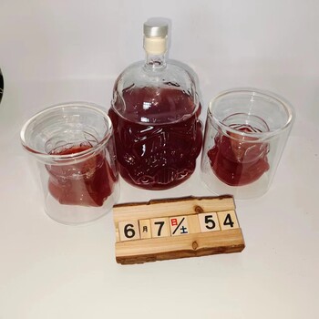 高硼硅玻璃大兵威士忌醒酒器套裝