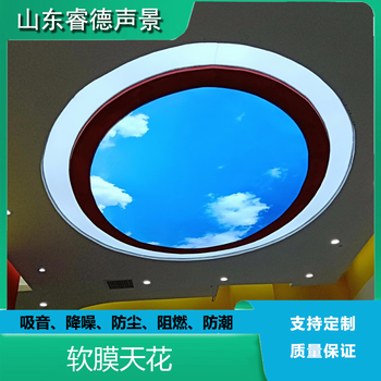睿德聲景軟膜天花吊頂微孔軟膜材料吸聲防火阻燃環(huán)保材質(zhì)