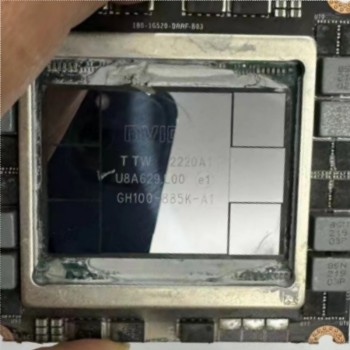 回收全新拆解显卡芯片GA100-895GG1-A1回收LPDDR4芯片快速评估