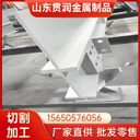 長春Q235B直角T型精制鋼150*150*8玻璃幕墻用高精鋼