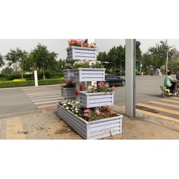 天津市街道商场花箱制作厂家批发价格