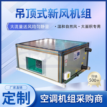 廠家直供吊頂式新風(fēng)換氣機(jī)組防銹耐腐保溫性好外形美觀
