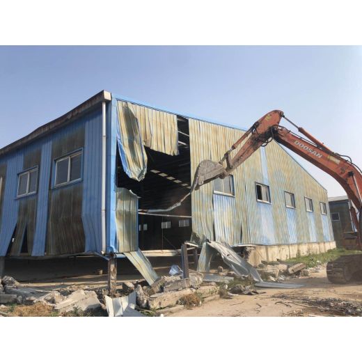 梅州废旧钢结构回收,废弃厂房拆除回收商家