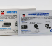 证卡打印机ATM机读卡器CR80清洁卡