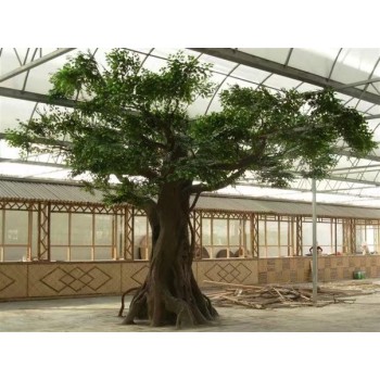 北京室内景观装饰仿真树仿真树订做景观假树厂家