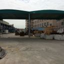 湖北武汉厂家电动推拉雨棚户外活动帐篷大型户外篮球棚夜市餐饮棚