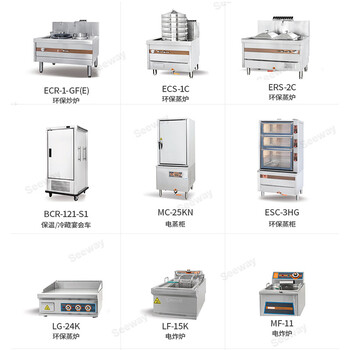 富利天然氣環(huán)保單頭蒸爐(電磁安全掣)ECS-1C