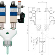 ACEGIKEN日本技研雙聯(lián)閥點膠閥STU-105DSE-CLⅡ圖片