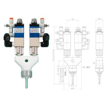 ACEGIKEN日本技研双联阀点胶阀STU-105DSE-CLⅡ