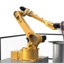 異形鋼結構焊縫打磨機器人打磨力控打磨力控砂帶機