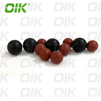 硅膠球OIK實心密封球閥用橡膠球?qū)嵭拿芊馇蛩o合模橡膠球