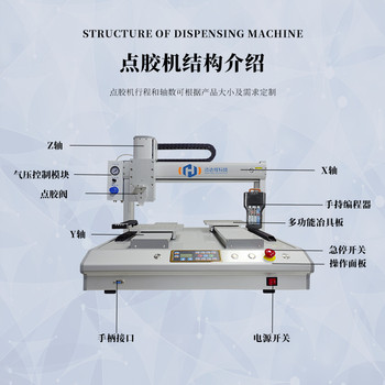 鸿达辉EST-B5331台式喷射点胶机热熔胶点胶机efd点胶机