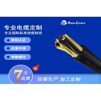 TC/TC-ER(UL83)90'C600VPVC+PVC美標托盤橋架電纜