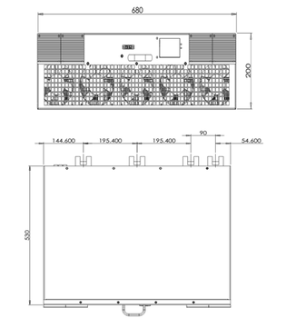 智能操控装置SMR-K9040交电流电压表