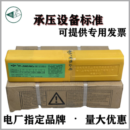 上海电力PP-R406Fe（R406Fe）/E6018-B3耐热钢焊条