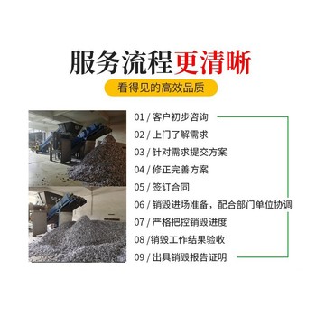 深圳臨期食品銷毀報(bào)廢處理中心