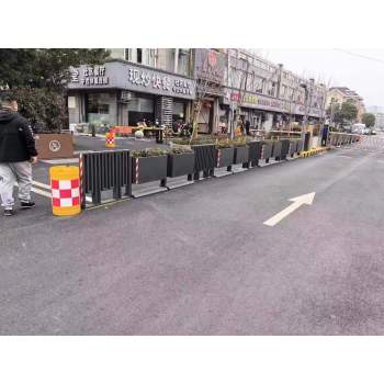 台州市政道路隔离花箱护栏定制