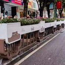 珠海市政道路隔離花箱護(hù)欄廠家電話花箱護(hù)欄