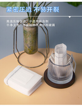 新型包裝材料一次性咖啡濾袋掛耳咖啡過(guò)濾袋