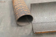 鄂州焊丝堆焊耐磨板-14+8堆焊耐磨钢板定制加工