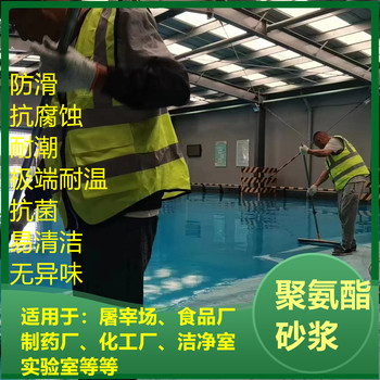 浙江杭州聚氨酯砂漿地坪屠宰場食品廠-廠家直供