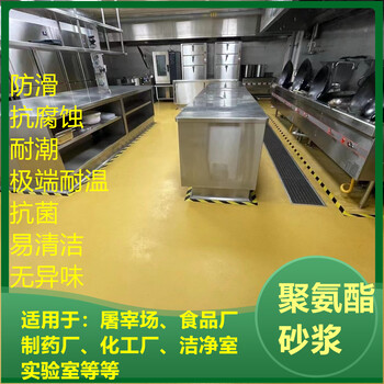 浙江舟山聚氨酯砂漿地坪實驗室物流倉儲-廠家直供