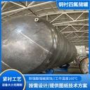 氟塑料襯里進(jìn)料管道鋼襯聚四氟冷卻管道鴻氟廠家
