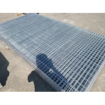 河北厂家定制热镀锌钢格栅板污水处理厂沟盖板钢结构平台钢板