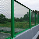 橋梁防拋網高速公路防眩網高架橋浸塑菱形防落物網公路圍欄網