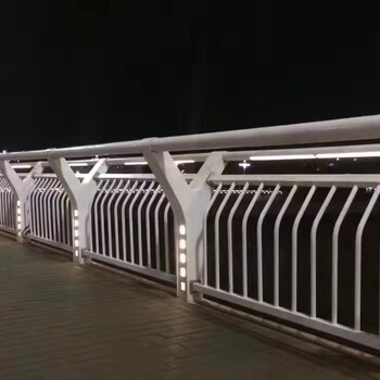 河道不銹鋼欄桿細選材質(zhì)可以定制致電洽談