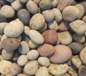 河卵石大河石-圆形卵石8-15公分-水冲卵石彩色圆形大卵石