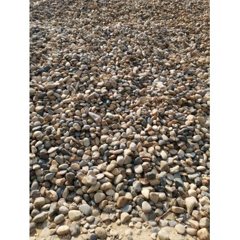 电站绝缘鹅卵石-开采砂石天然杂色鹅卵石5-8公分-自然彩色鹅卵石