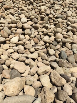 五光十色河卵石-大塊河道卵石石頭-園林景觀卵石20*40公分