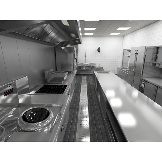 黎城自动炒菜智慧厨房厨房安装厨房智慧系统茂发厨具