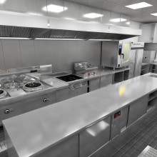 五台营养分析智慧厨房厨房安装厨房智慧系统茂发厨具