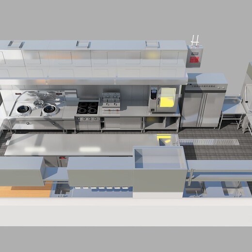 东河区行为自动监管智慧厨房安装厨房智慧系统茂发厨具