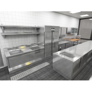 安塞学校智慧厨房系统生产厂家厨房智慧系统茂发厨具