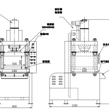 PTC热敏组件四柱油压机