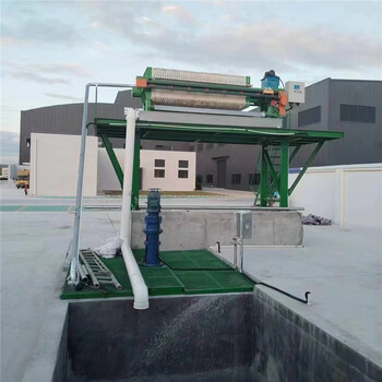 污泥脫水壓濾機污水處理設備壓濾機